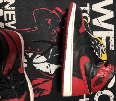 Nike Air Jordan 1 Retro High OG "Bred/Banned" (2016)