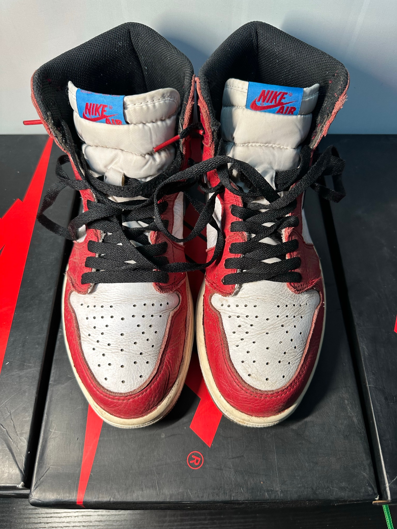 Spiderman × Nike Air Jordan 1 Origin Story "Gym Red/White/Photo Blue/Black"