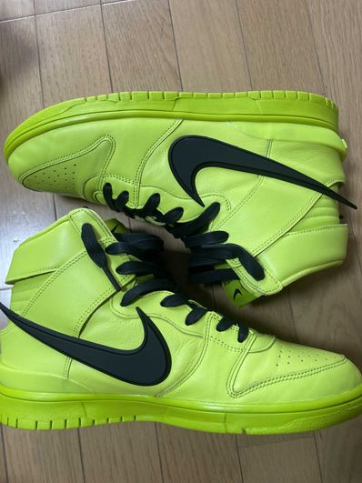 AMBUSH × NIKE DUNK HIGH "FLASH LIME"