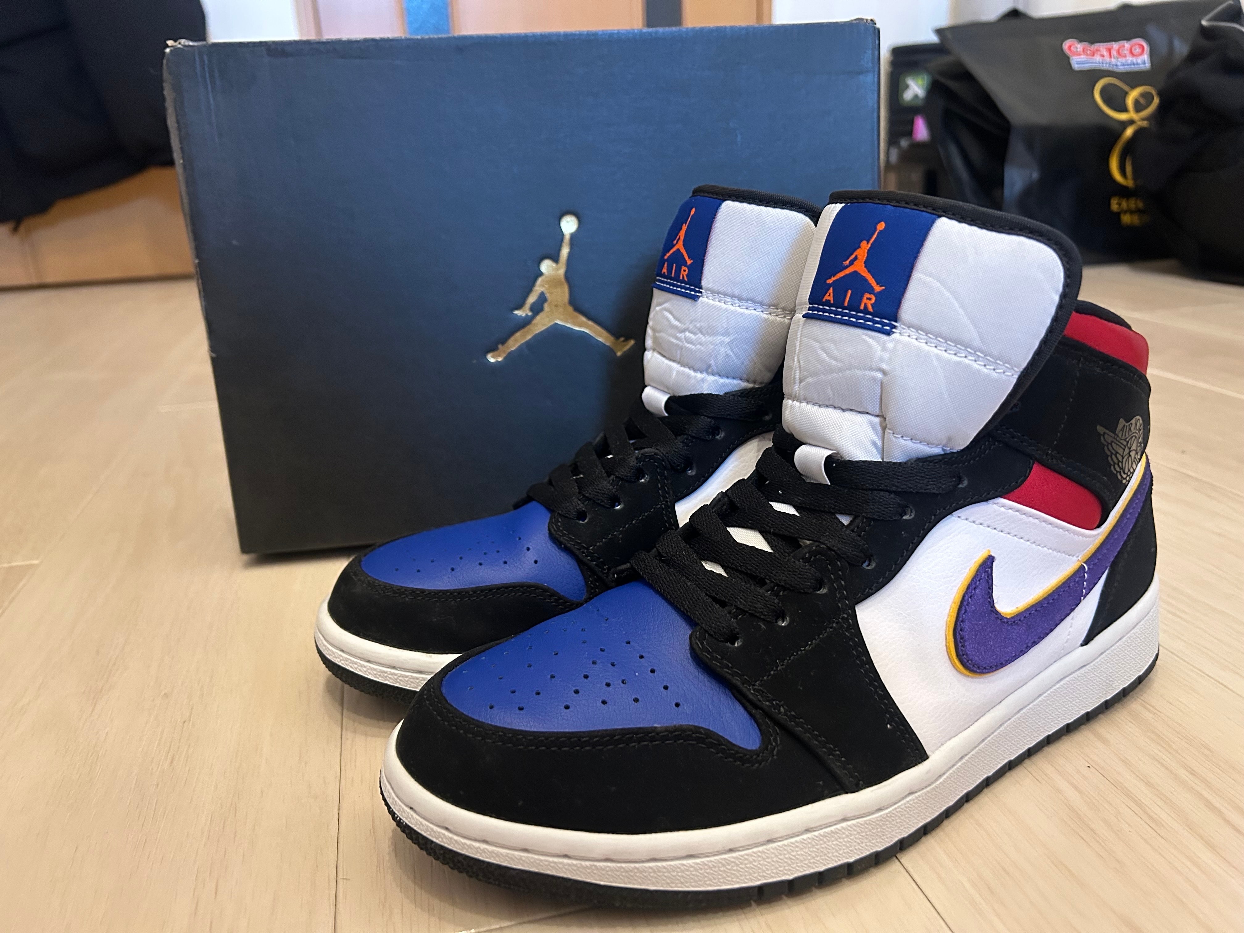 Nike Air Jordan 1 Mid "Lakers Top 3"