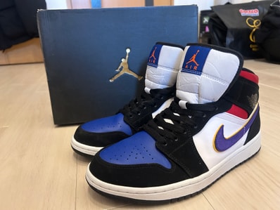 Nike Air Jordan 1 Mid "Lakers Top 3"