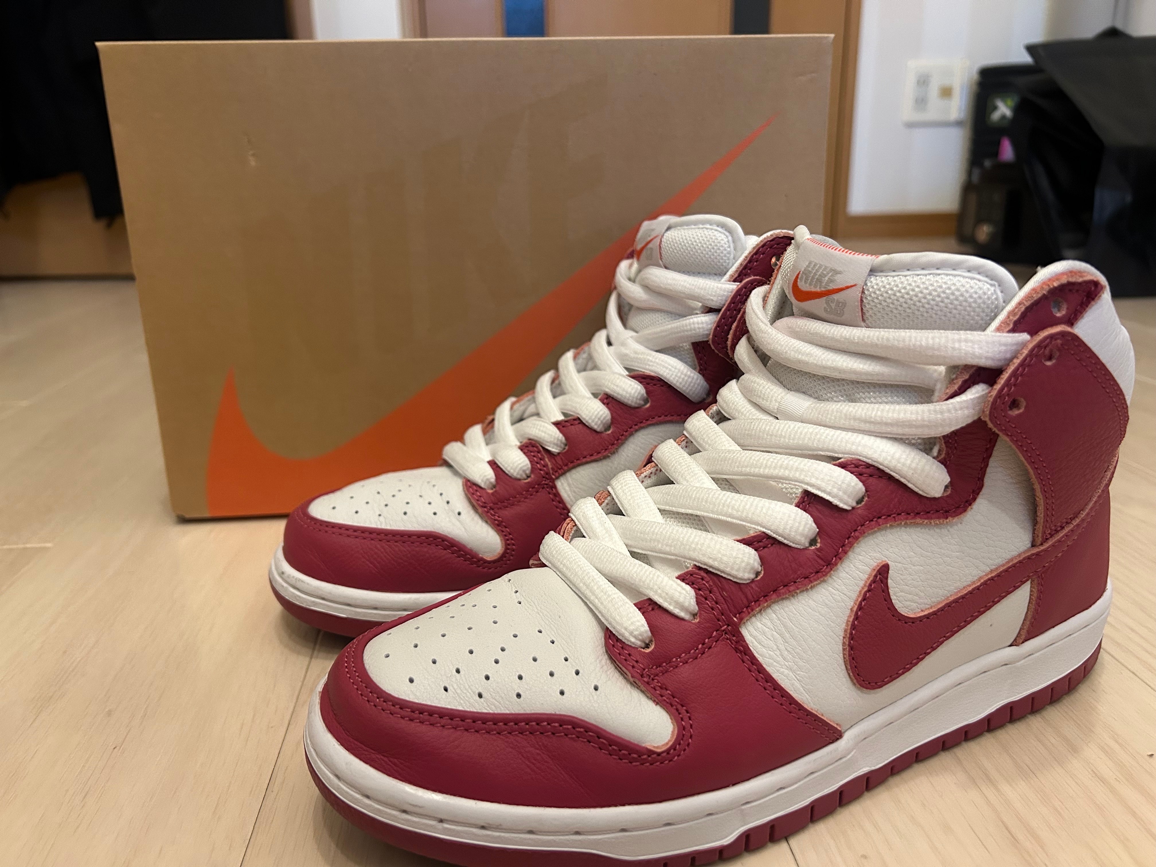 Nike SB Dunk High Pro Orange Label "Sweet Beet"