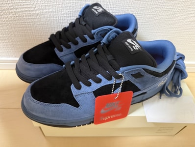 Supreme × Nike SB Dunk Low "Ocean Fog" (North America Exclusive) (25FW Week2)