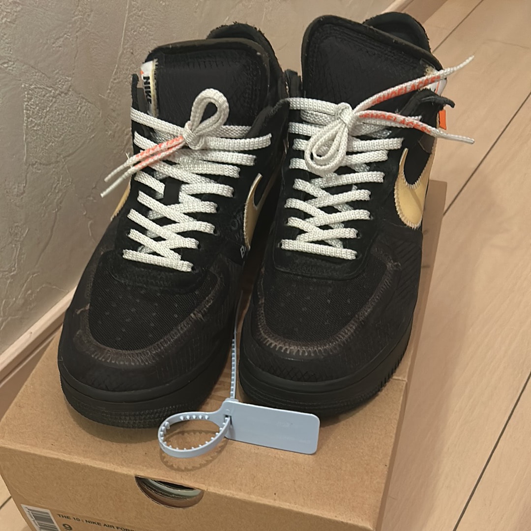 Off-White × Nike Air Force 1 Low "Black"