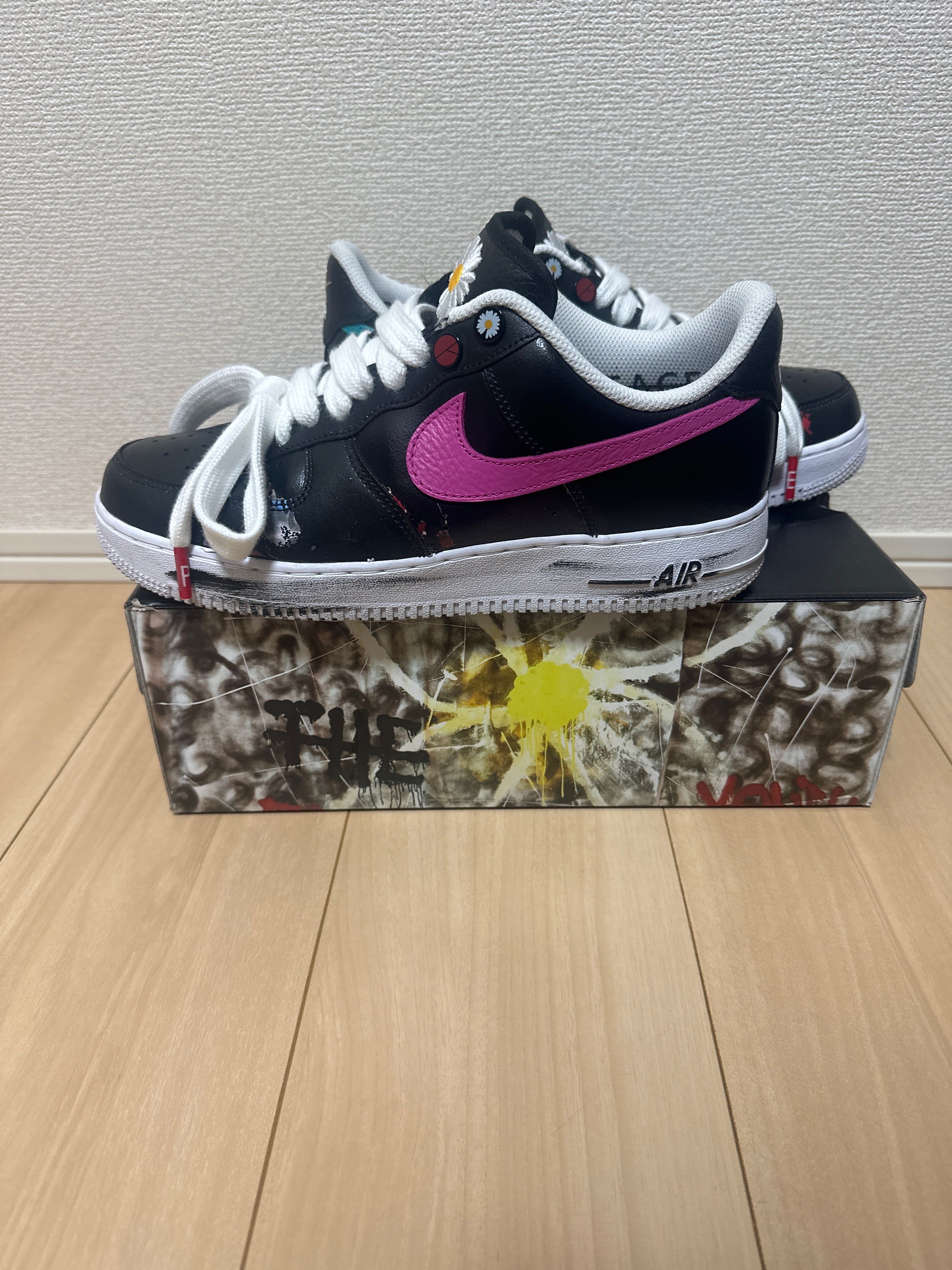 PEACEMINUSONE × Nike Air Force 1 Low '07 Para-Noise 3.0 "Black and Multi-Color" / G-DRAGON
