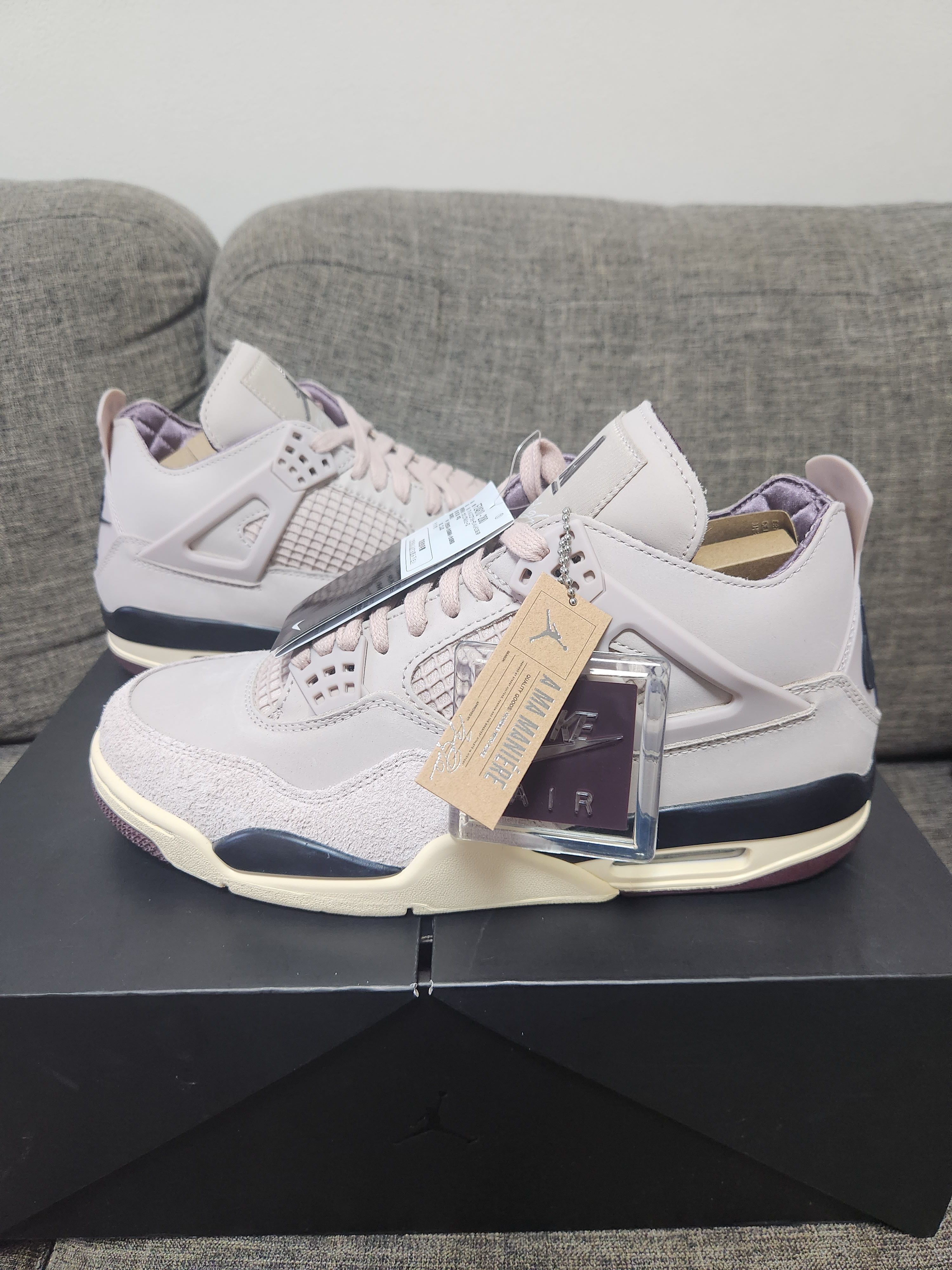 A Ma Maniere × Nike Women's Air Jordan 4 Retro OG SP "Fossil Stone/WYWS"