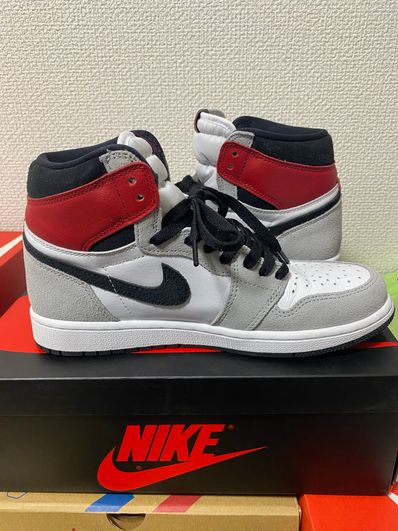 Nike Air Jordan 1 High OG "White/Black/Light Smoke Grey"