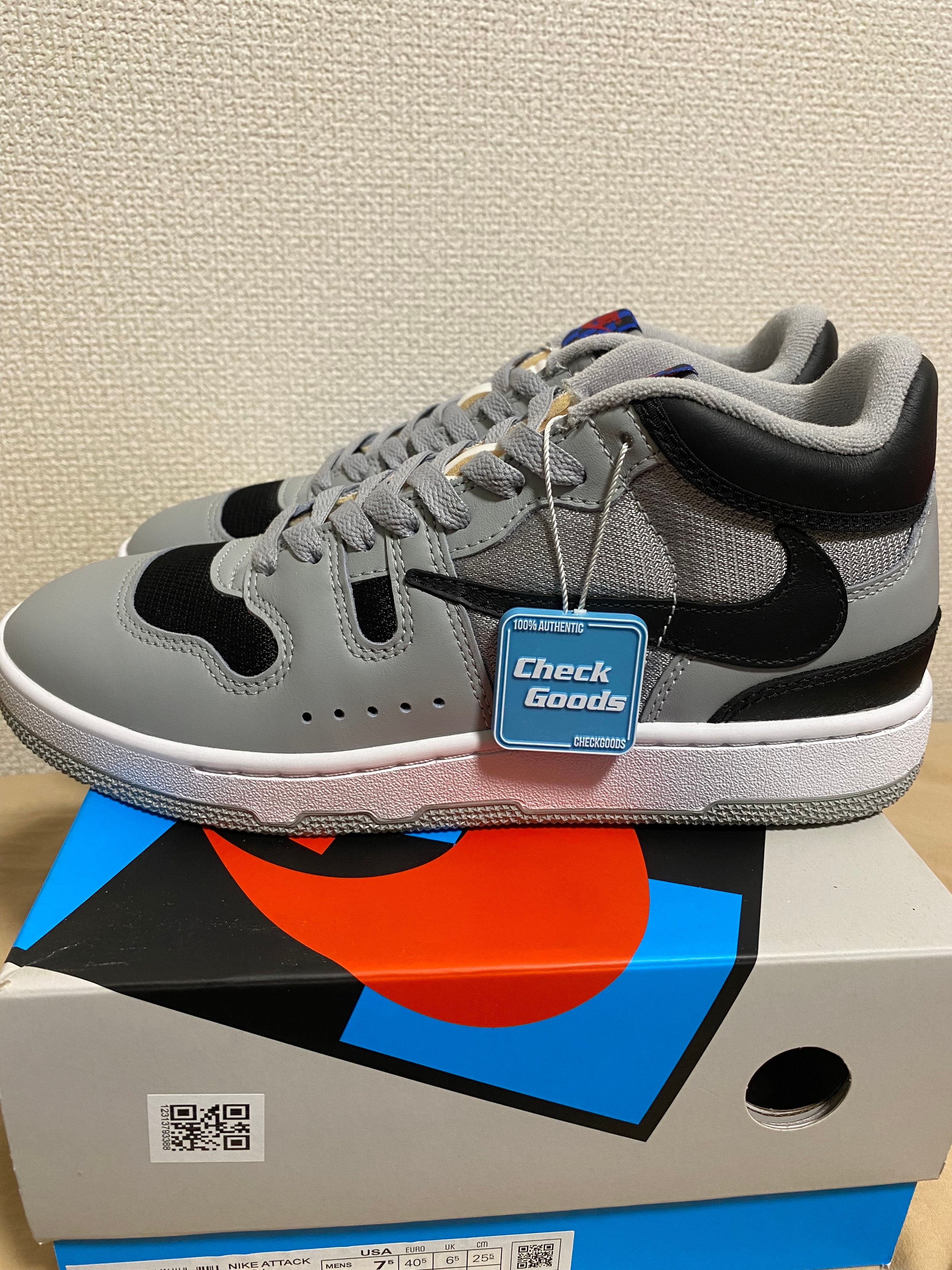 Travis Scott Cactus Jack × Nike Attack (Mac Attack) "Light Smoke Grey"