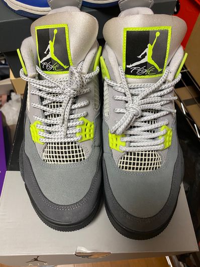 NIKE AIR JORDAN 4 RETRO LE "NEON"