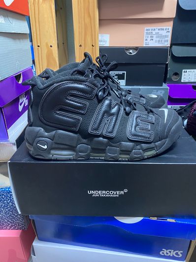 Supreme × Nike Air More Uptempo "Black"