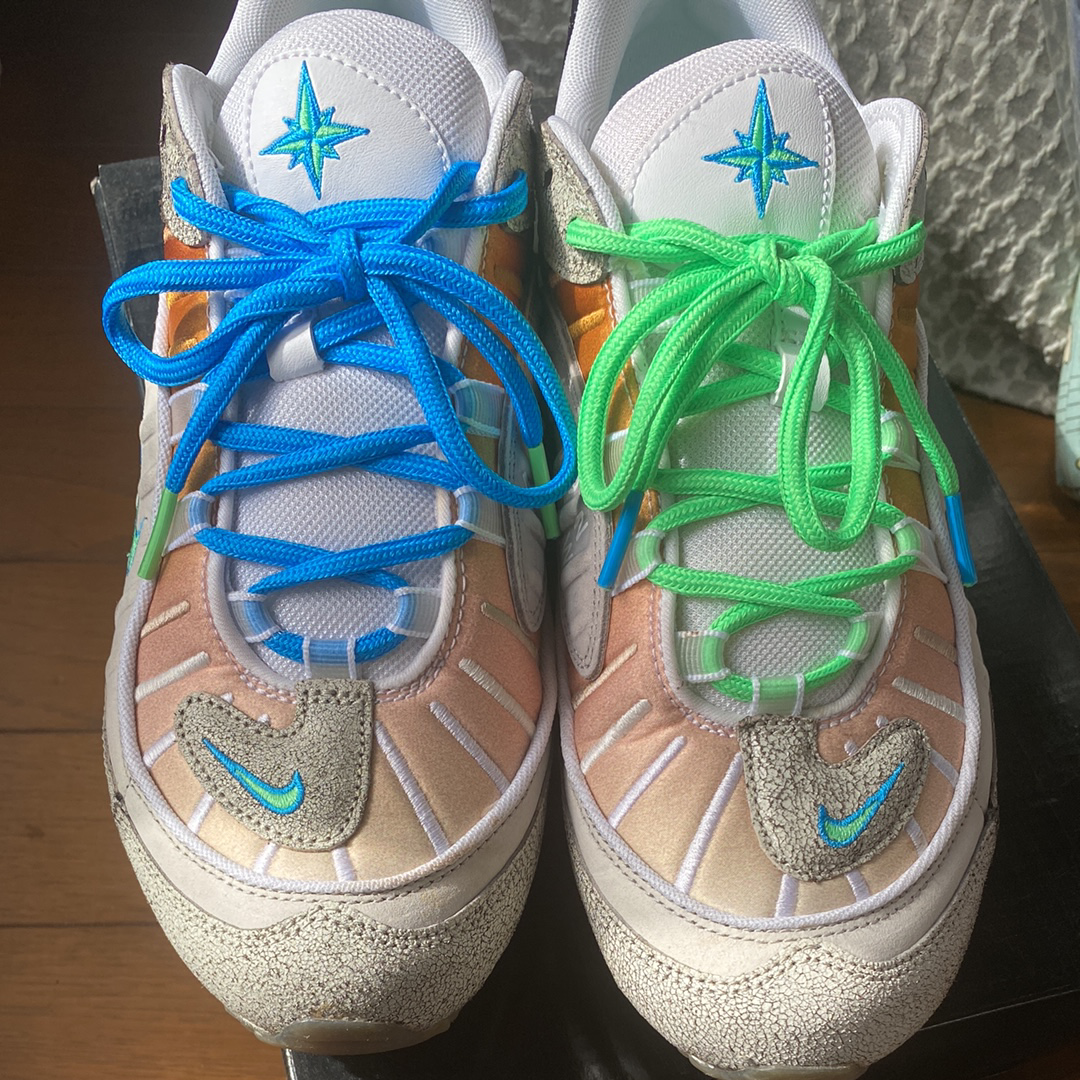 Nike GS Air Max On-Air "Vast Grey/Electro Green"