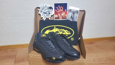 Corteiz × Nike Air Max 95 "Black and Tour Yellow"