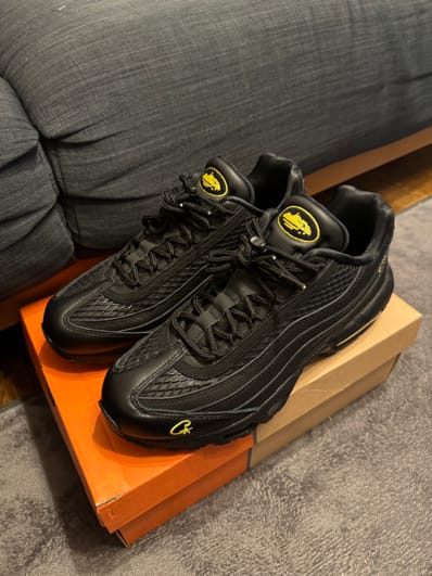 Corteiz × Nike Air Max 95 "Black and Tour Yellow"