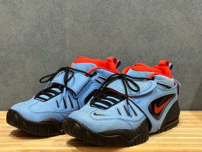 AMBUSH × Nike Air Adjust Force "University Blue and Habanero Red"