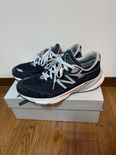 New Balance 990V6 "Navy" (Heel Flag Logo) (M990NV6)