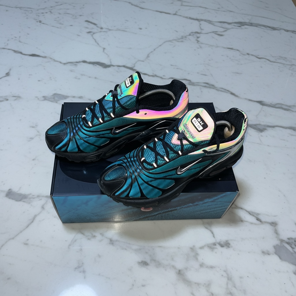 Skepta × Nike Air Max Tailwind 5 "Chrome Blue"