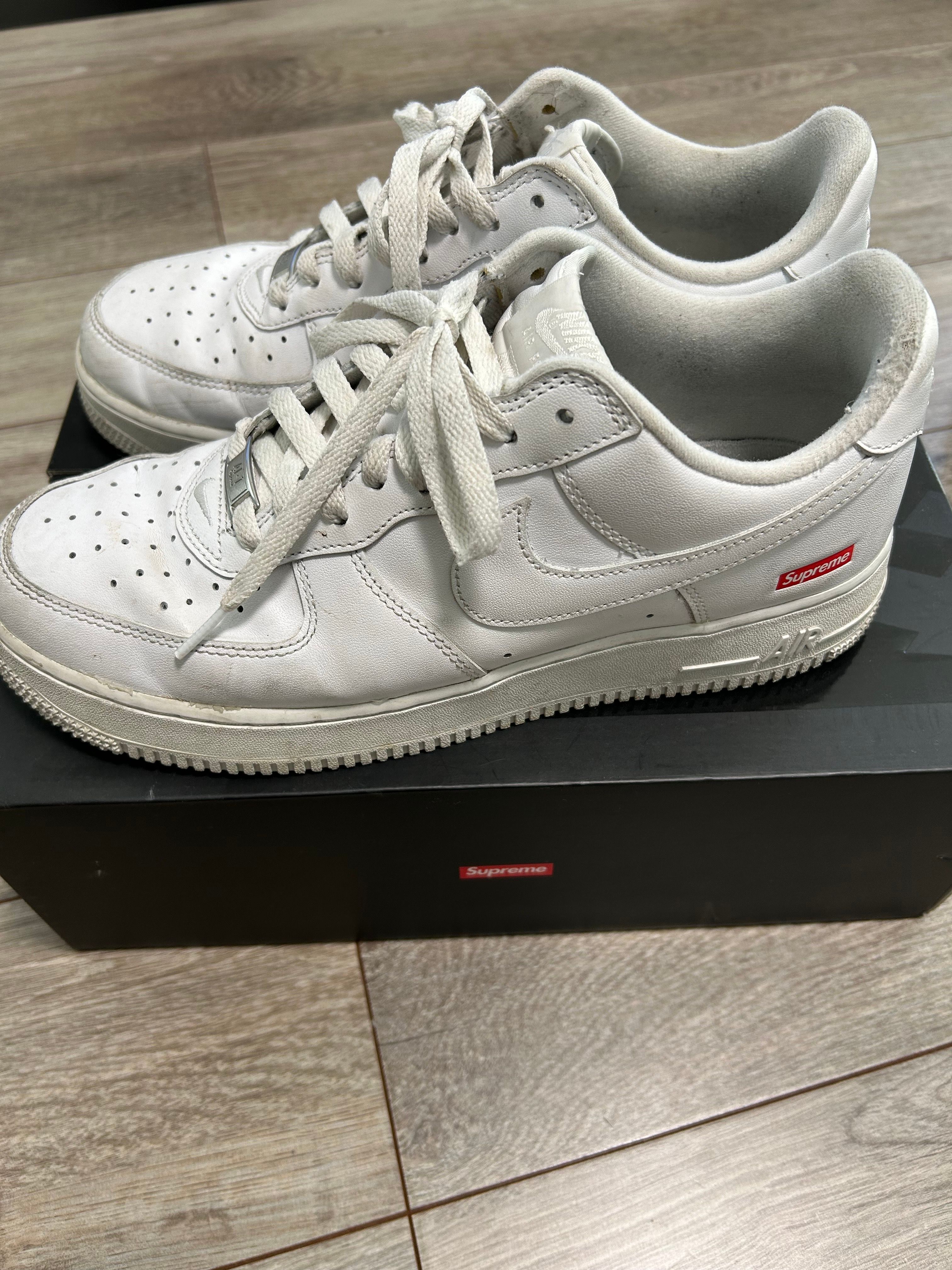 Supreme × Nike Air Force 1 Low "White"