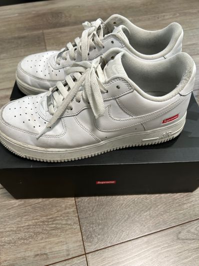 Supreme × Nike Air Force 1 Low "White"