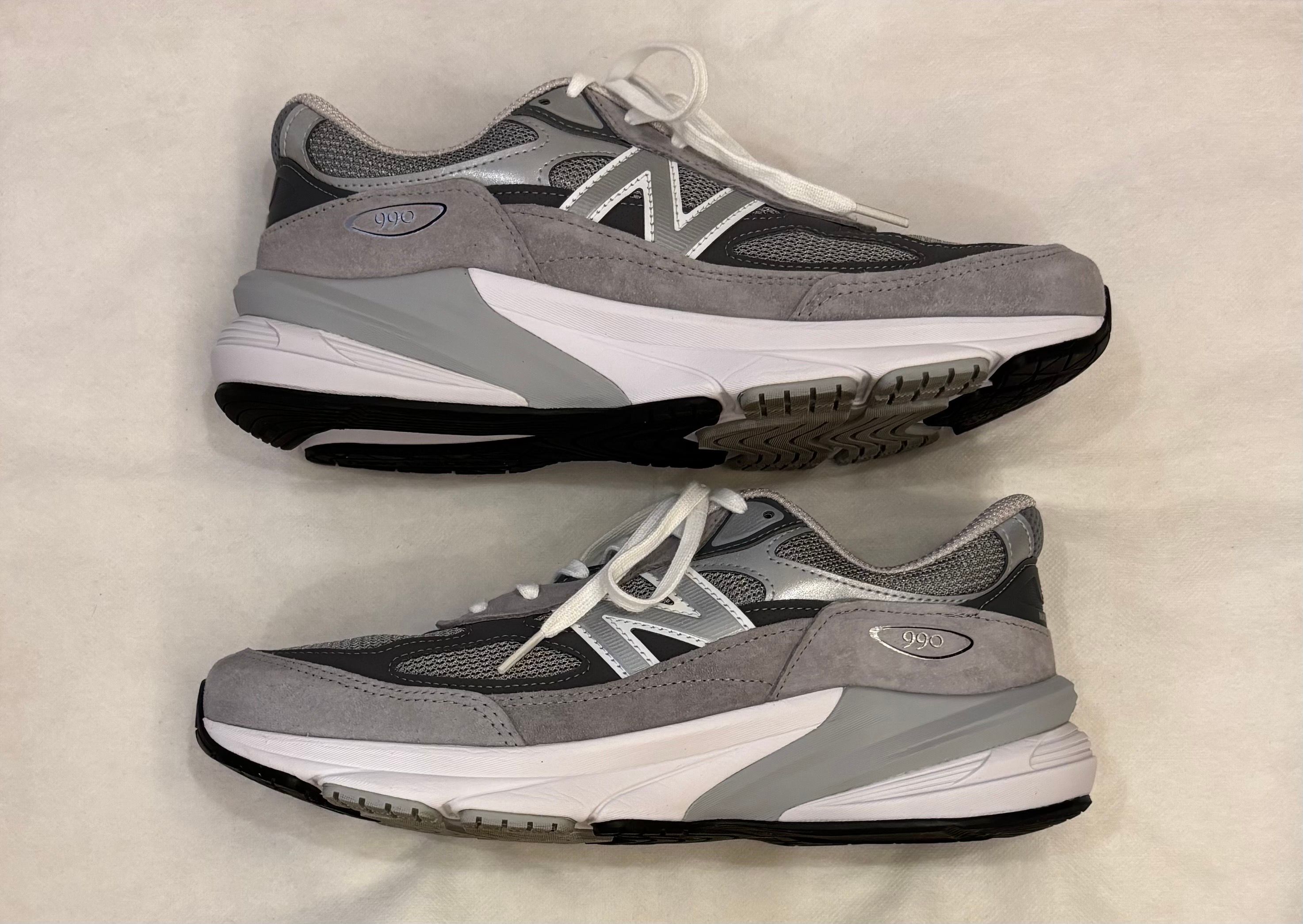 New Balance 990V6 "Gray" (Heel Logo NB)