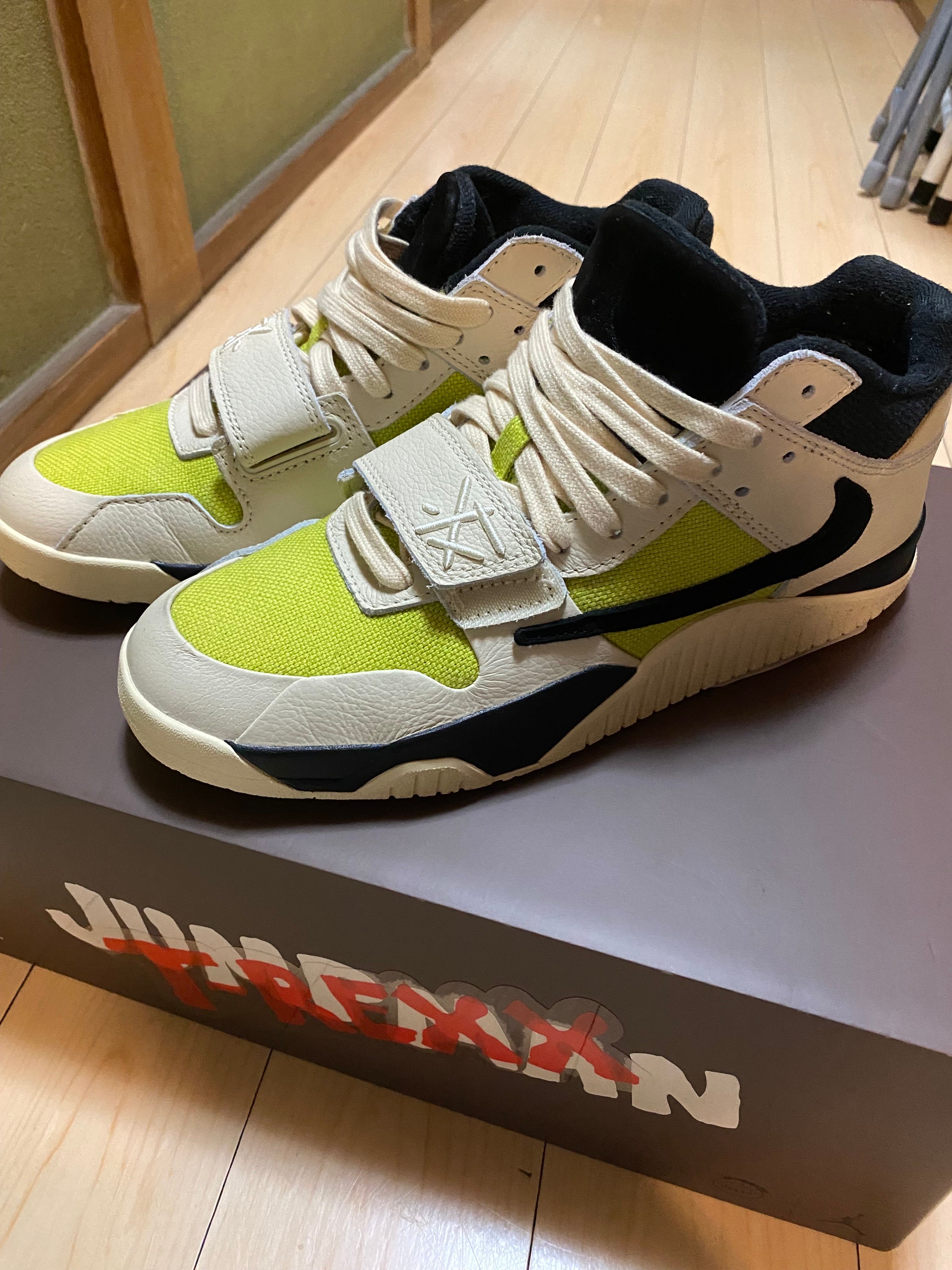 Travis Scott × Nike Jordan Jumpman Jack TR CJ1 T-Rexx "Bright Cactus"