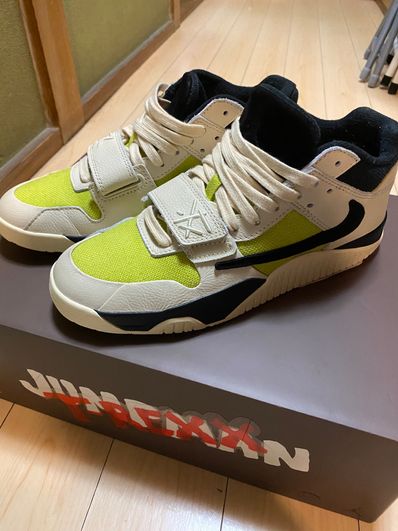 Travis Scott × Nike Jordan Jumpman Jack TR CJ1 T-Rexx "Bright Cactus"