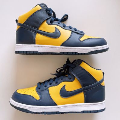 Nike Dunk High "Michigan"