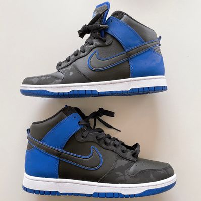 Nike Dunk High "Blue Camo"