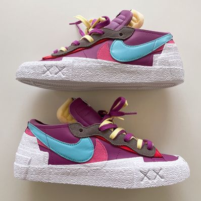 KAWS × sacai × Nike Blazer Low "Purple Dusk"