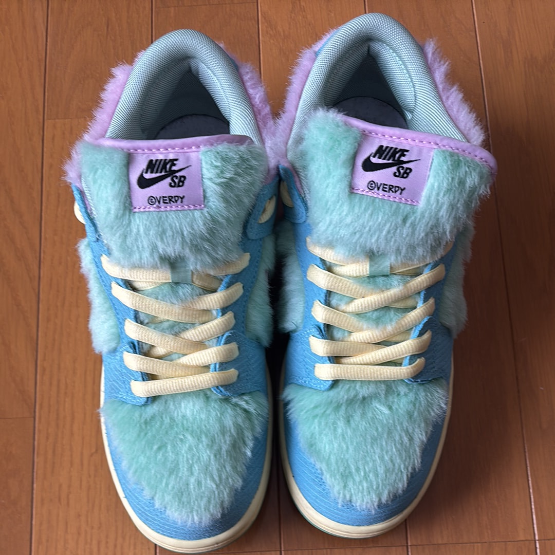 VERDY × Nike SB Dunk Low Pro QS "Visty/Blue Gaze and Enamel Green"