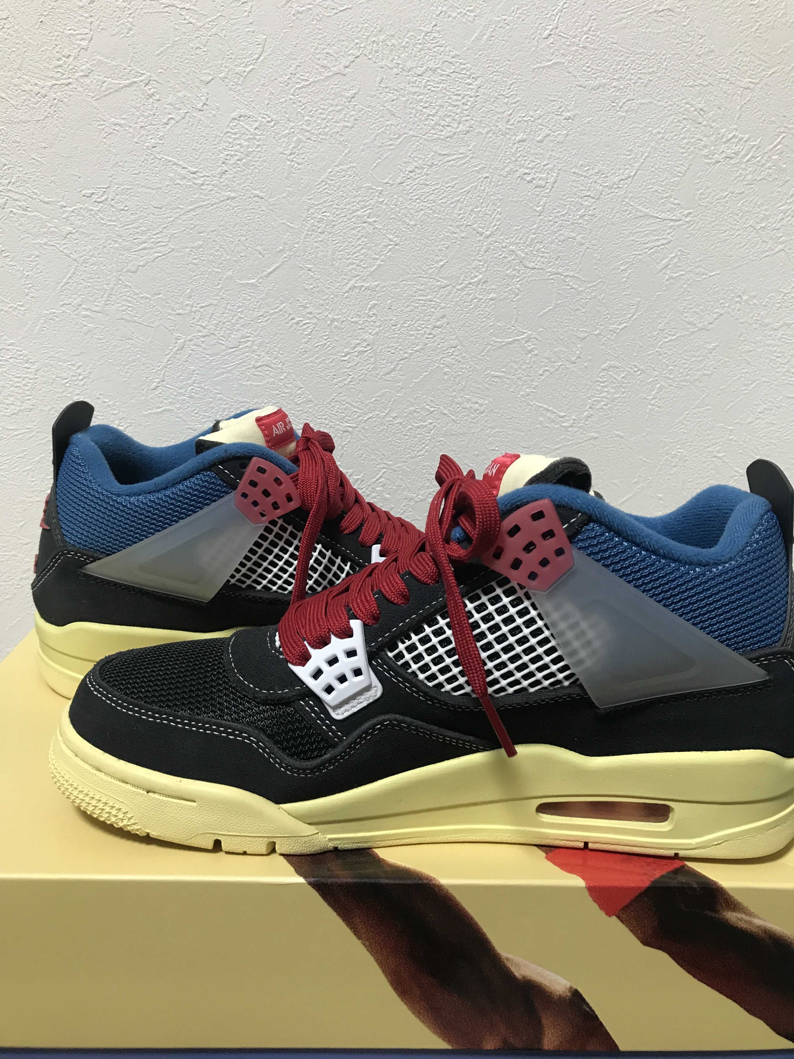 UNION × NIKE AIR JORDAN 4 "OFF NOIR"