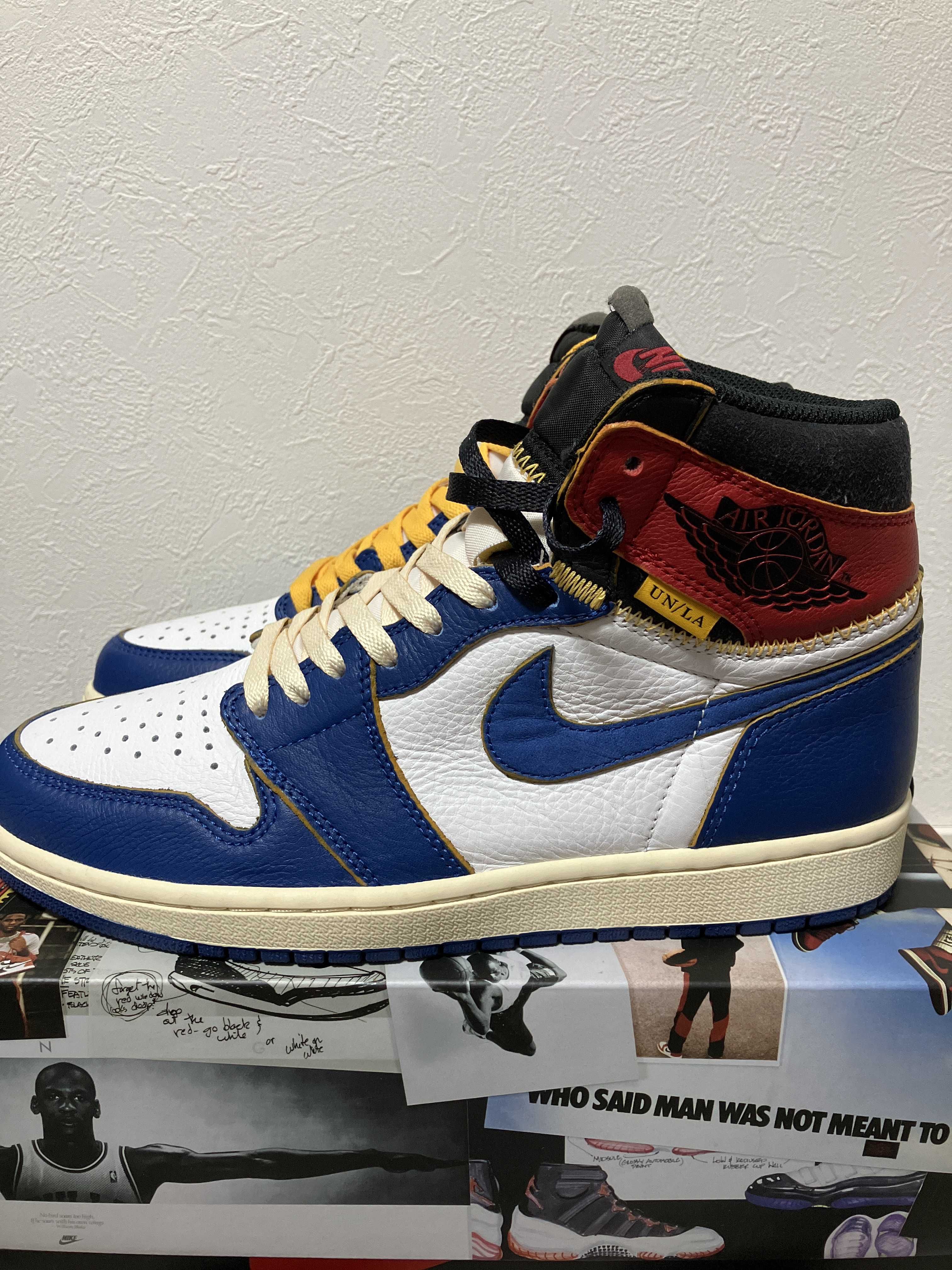 Union × Nike Air Jordan 1 Retro High OG NRG "Storm Blue/Varsity Red"