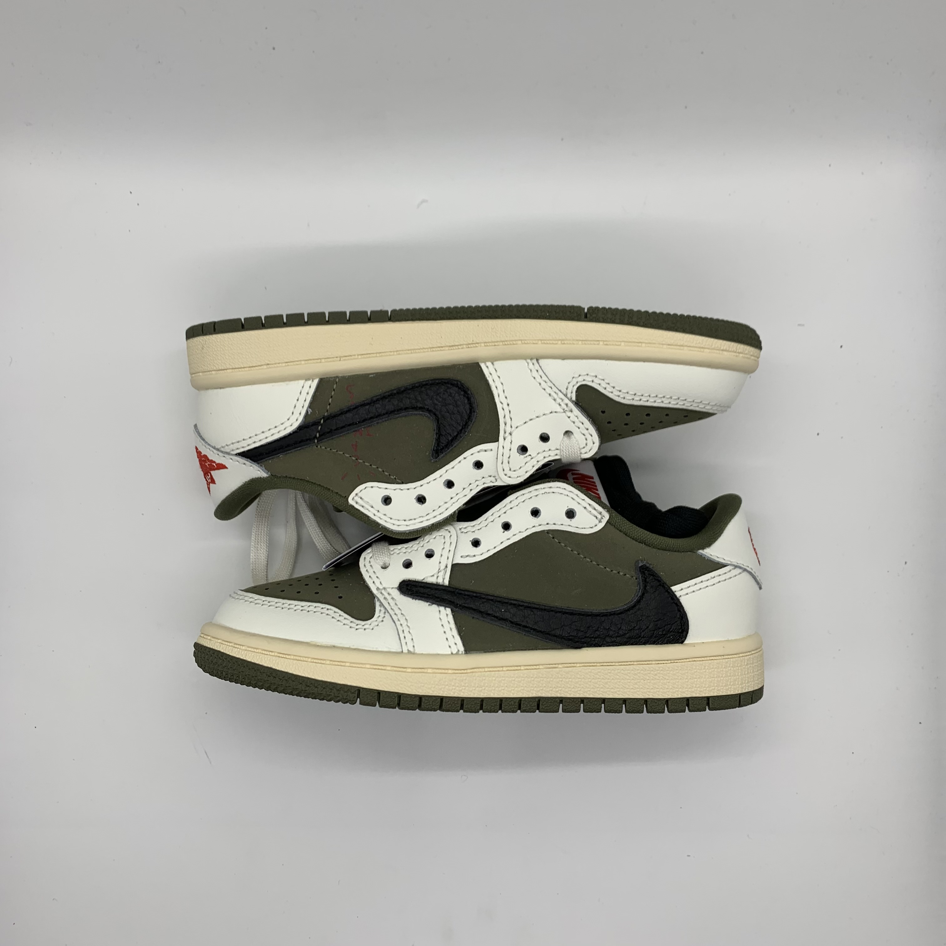 Travis Scott × Nike PS Air Jordan 1 Low OG SP "Reverse Olive"