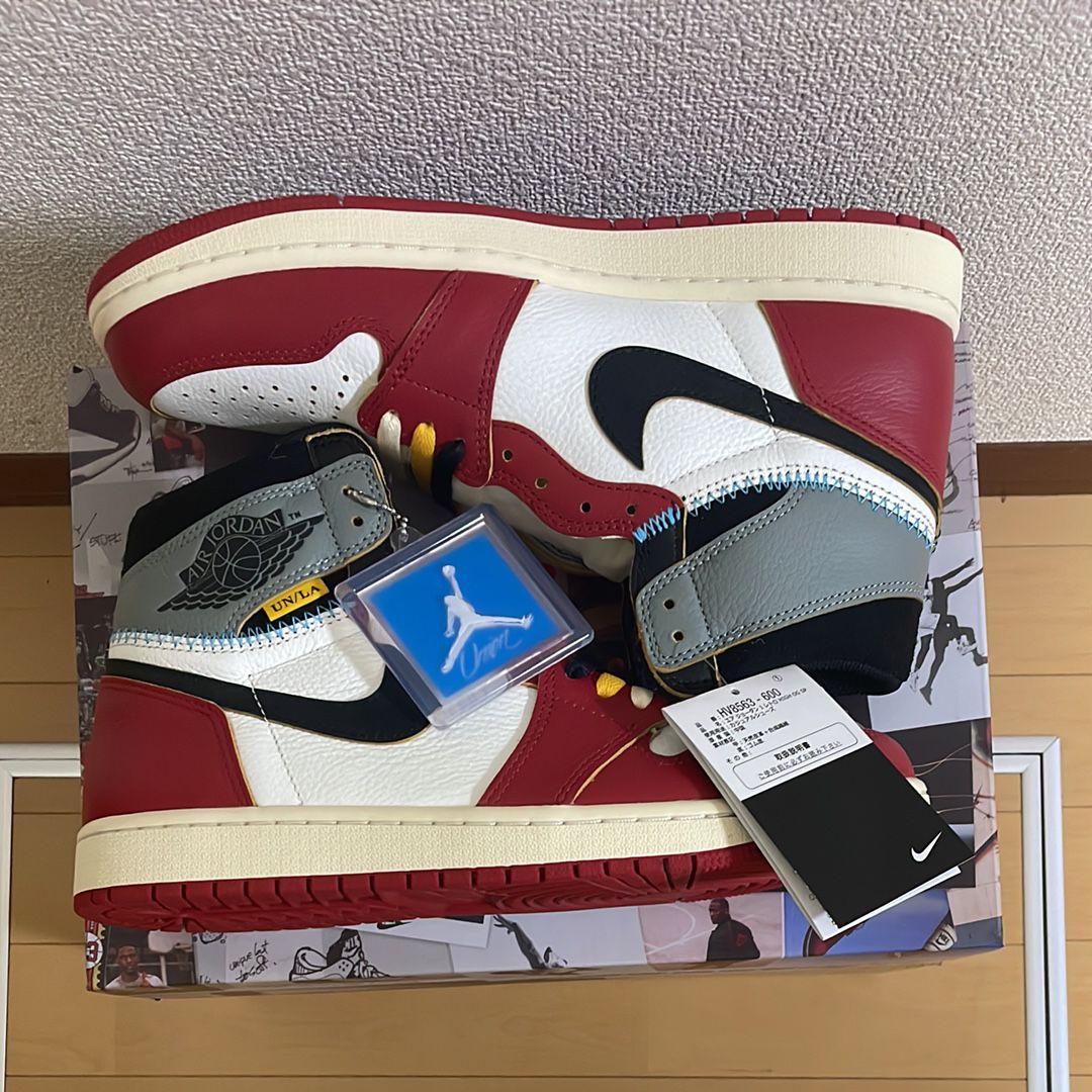 UNION × Nike Air Jordan 1 Retro High OG "Chicago/Shadow"