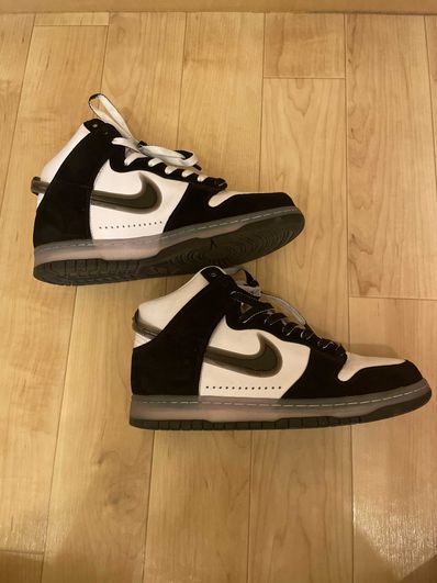 SLAM JAM x NIKE DUNK HIGH "WHITE/CLEAR BLACK"