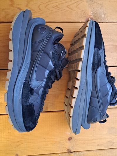 sacai × Nike VaporWaffle "Black Gum"
