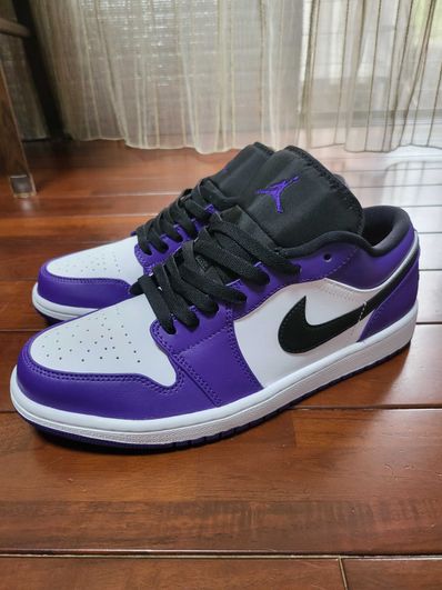 NIKE AIR JORDAN 1 LOW "COURT PURPLE"