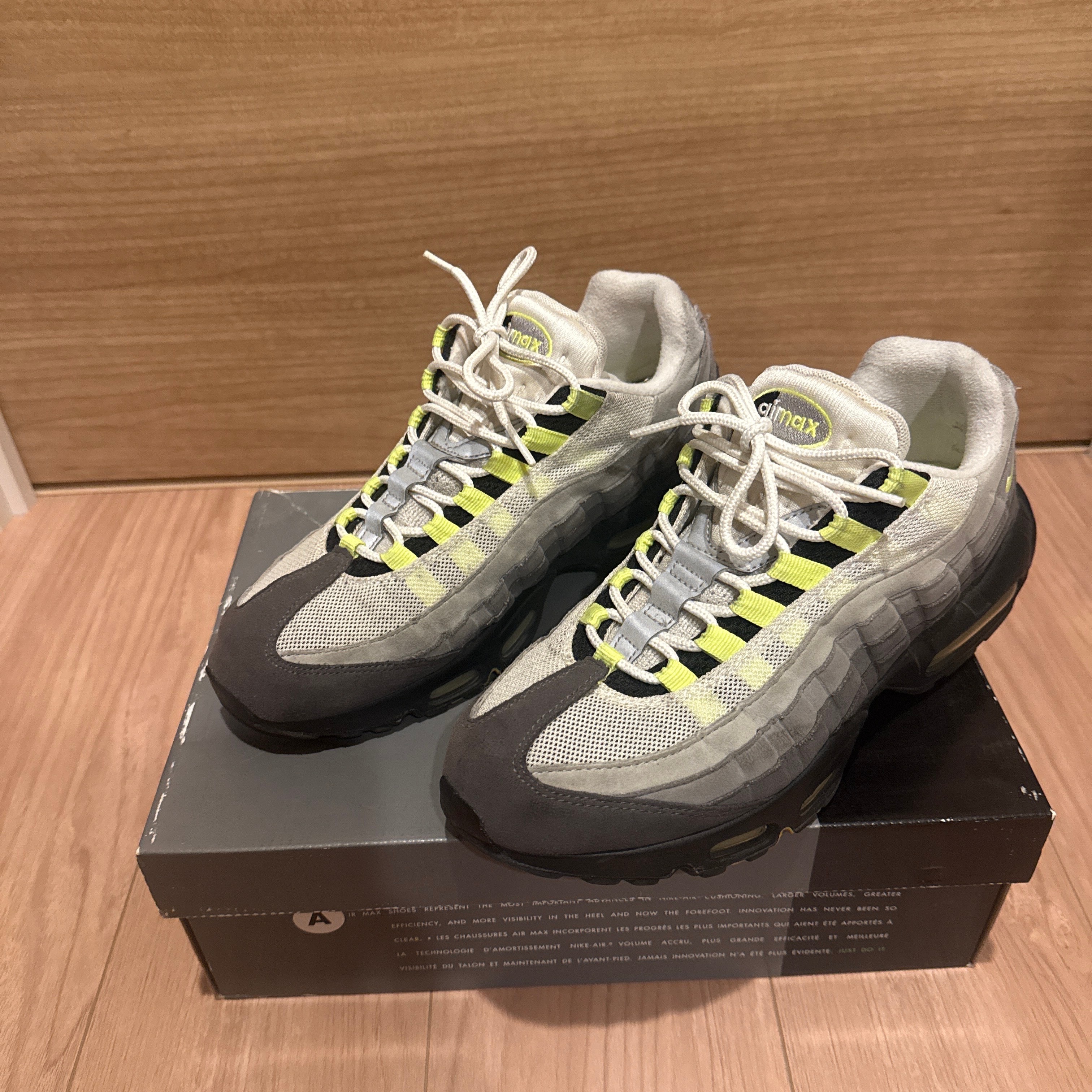 ナイキ エアマックス95 OG "イエローグラデ" (2015)