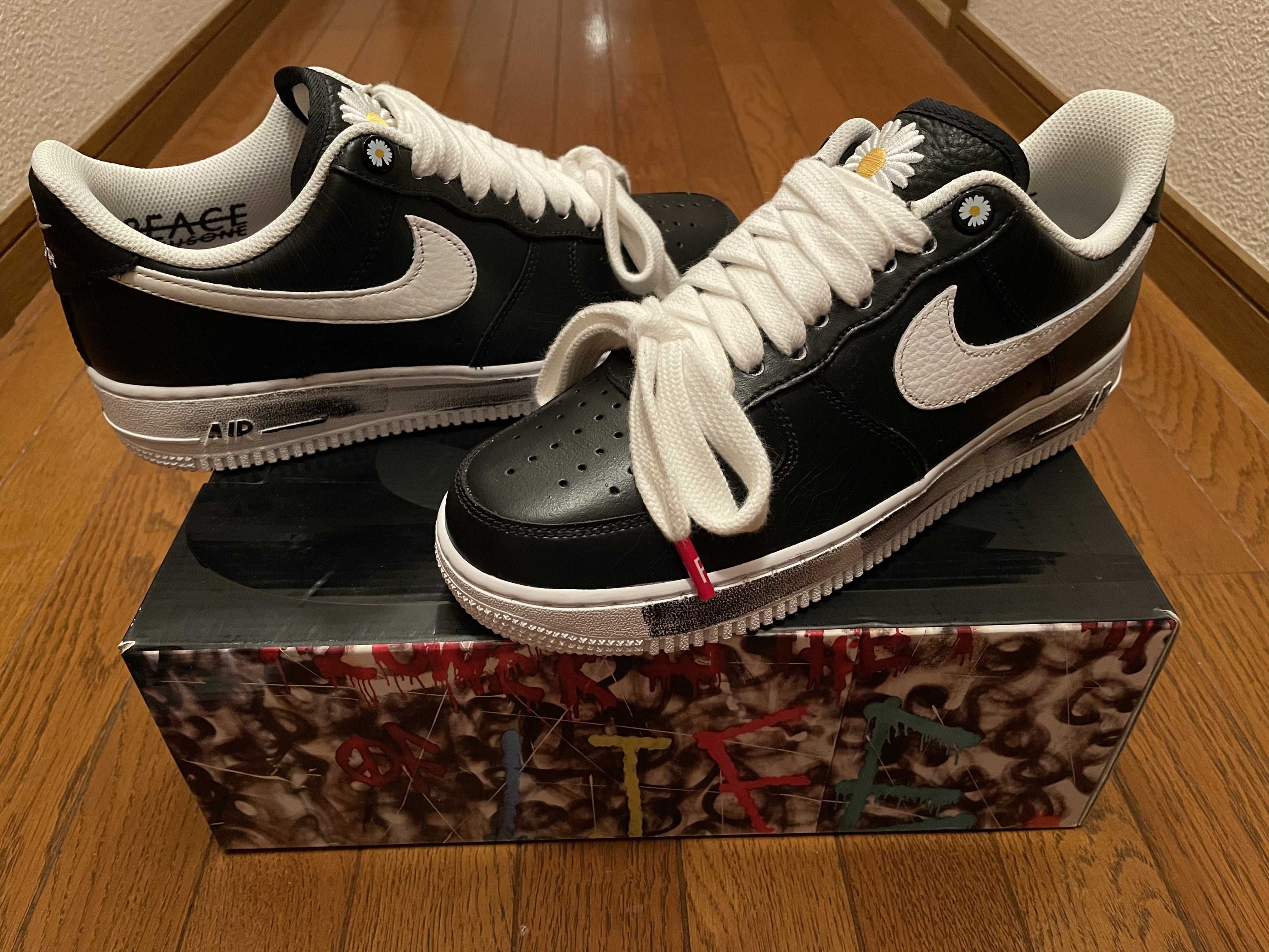 PEACEMINUSONE × Nike Air Force 1 Low Para Noise "Black" / G-DRAGON