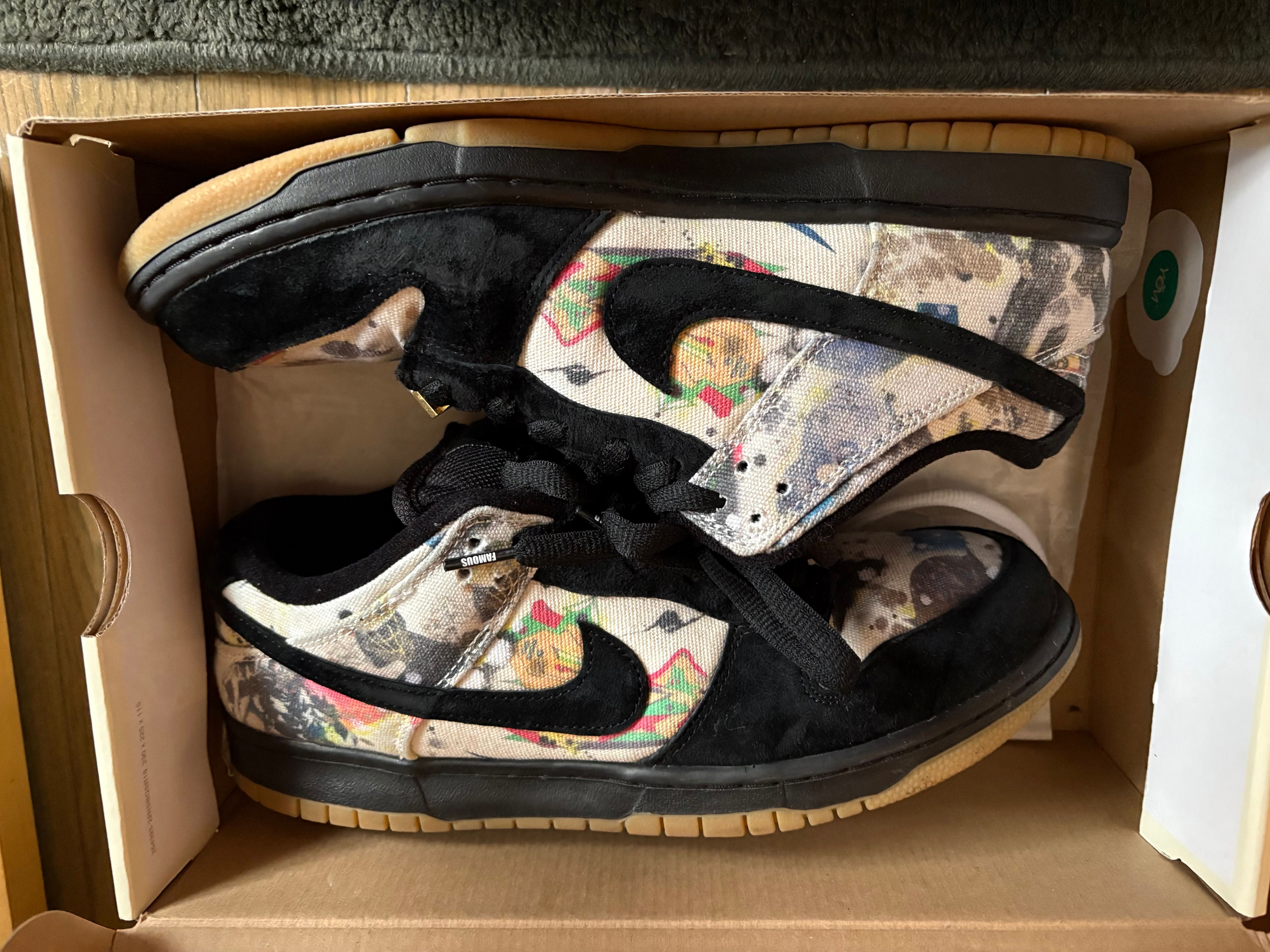 Supreme × Nike SB Dunk Low "Rammellzee"