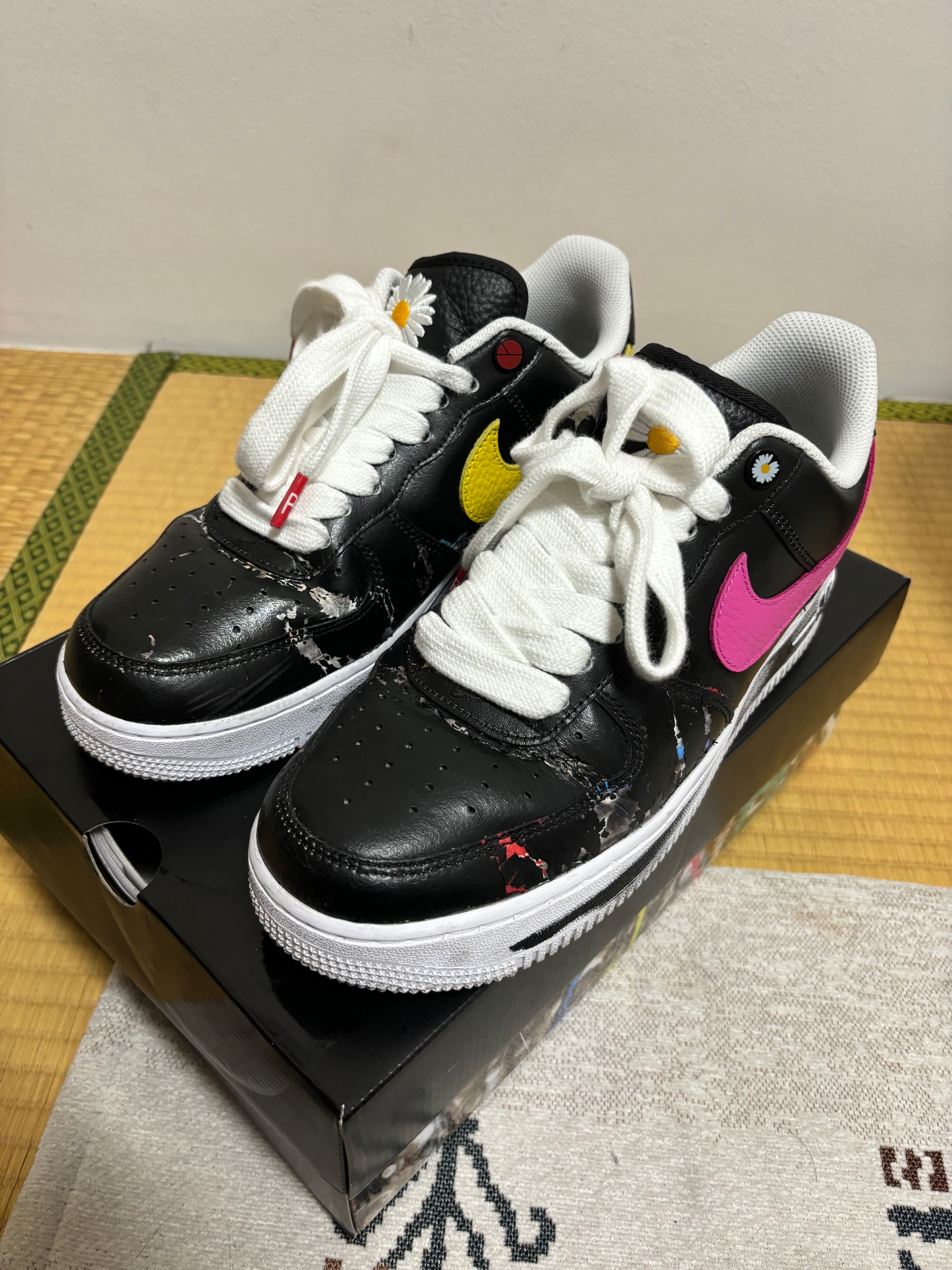 PEACEMINUSONE × Nike Air Force 1 Low '07 Para-Noise 3.0 "Black and Multi-Color" / G-DRAGON