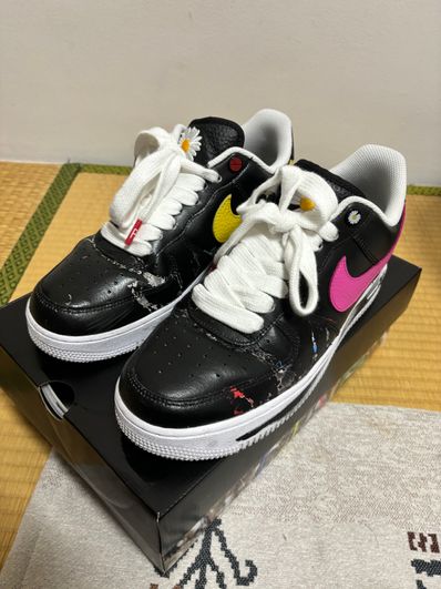 PEACEMINUSONE × Nike Air Force 1 Low '07 Para-Noise 3.0 "Black and Multi-Color" / G-DRAGON