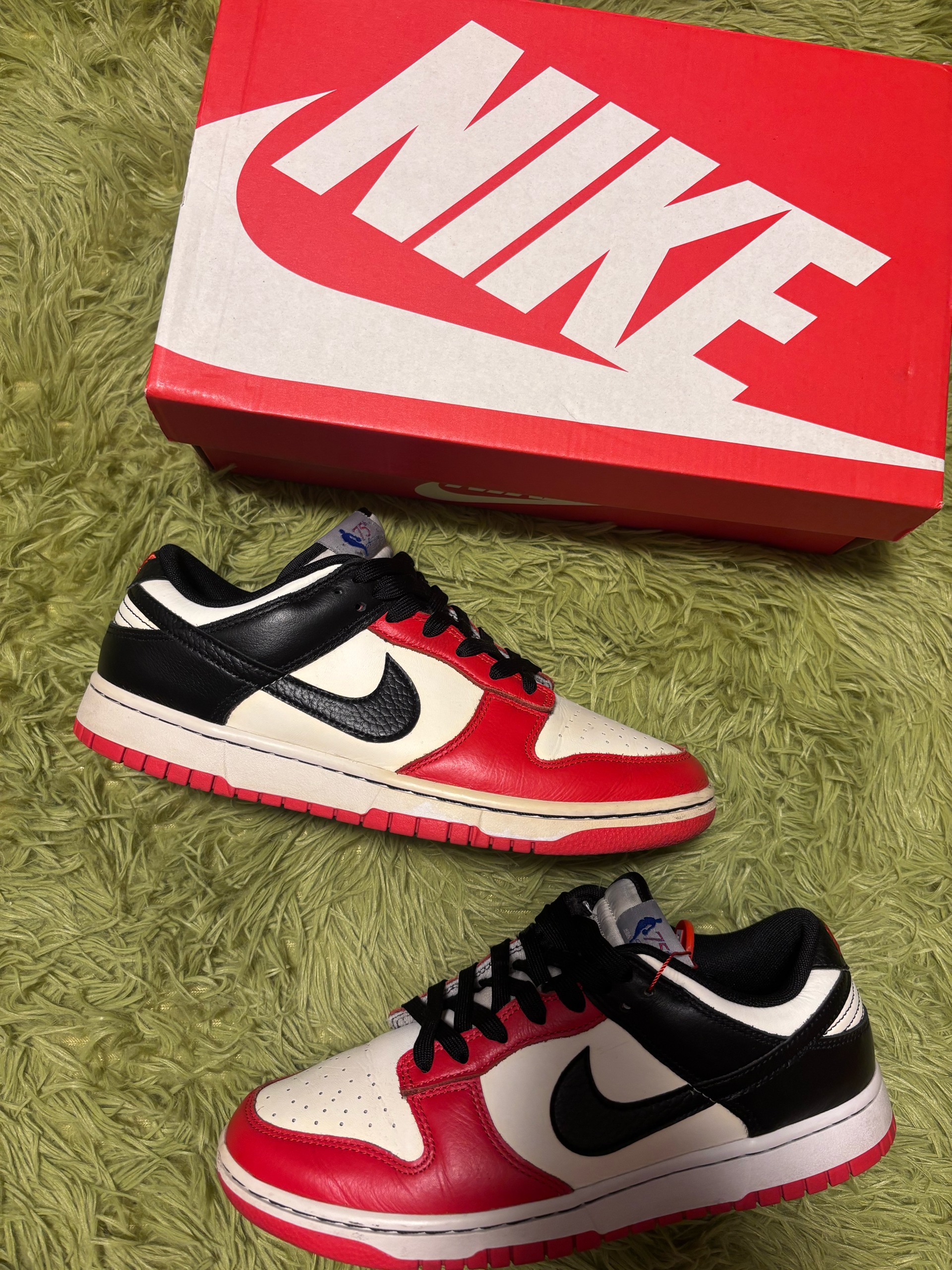 NBA × Nike Dunk Low EMB 75th Anniversary "Chicago Bulls"