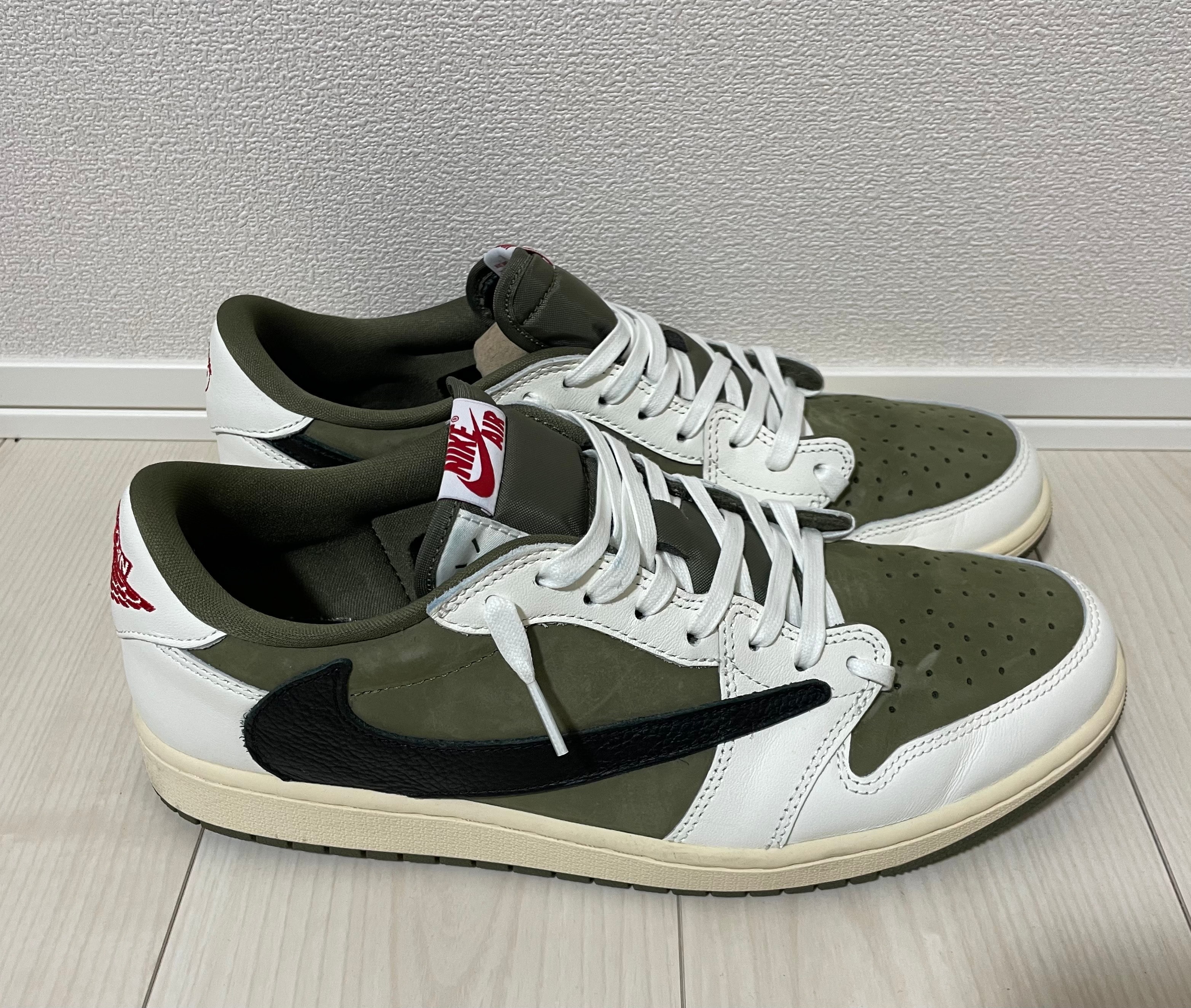 Travis Scott × Nike Air Jordan 1 Low OG SP "Reverse Olive"