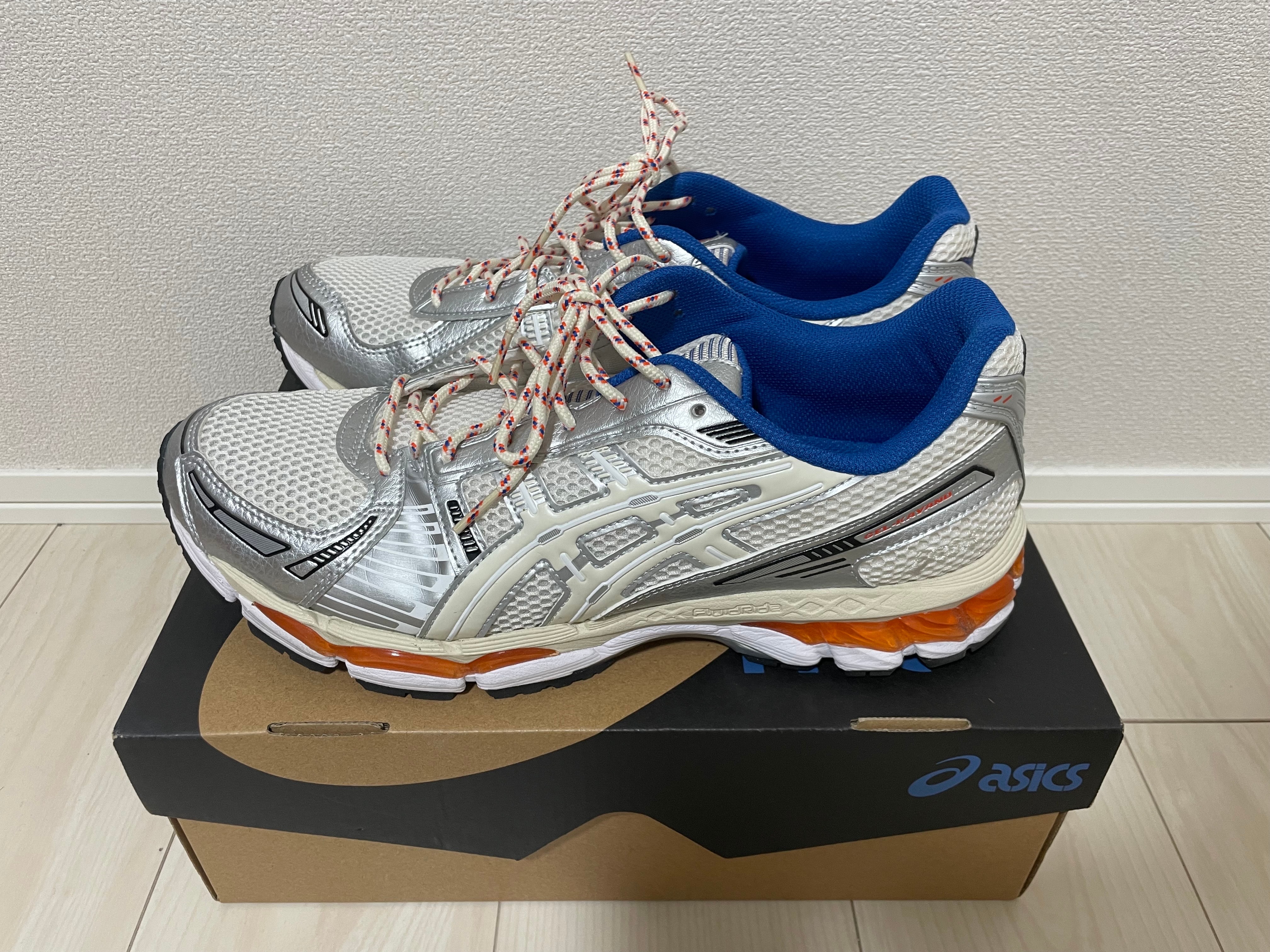KITH Ronnie Fieg × Asics Gel-Kayano 12.1 "Cream/Multi"