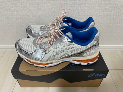 KITH Ronnie Fieg × Asics Gel-Kayano 12.1 "Cream/Multi"