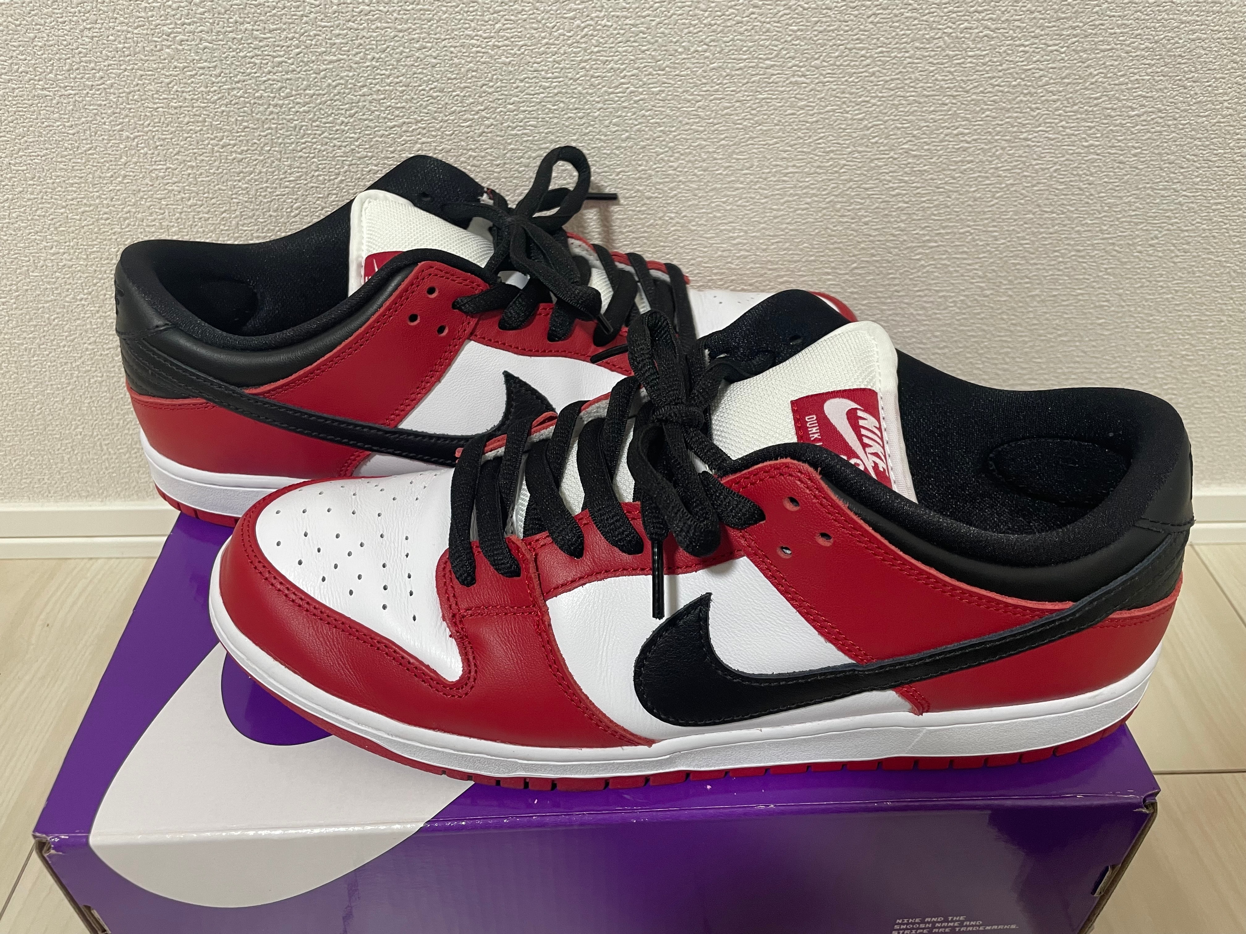 Nike SB Dunk Low Pro "J-Pack Chicago/Varsity Red and White"