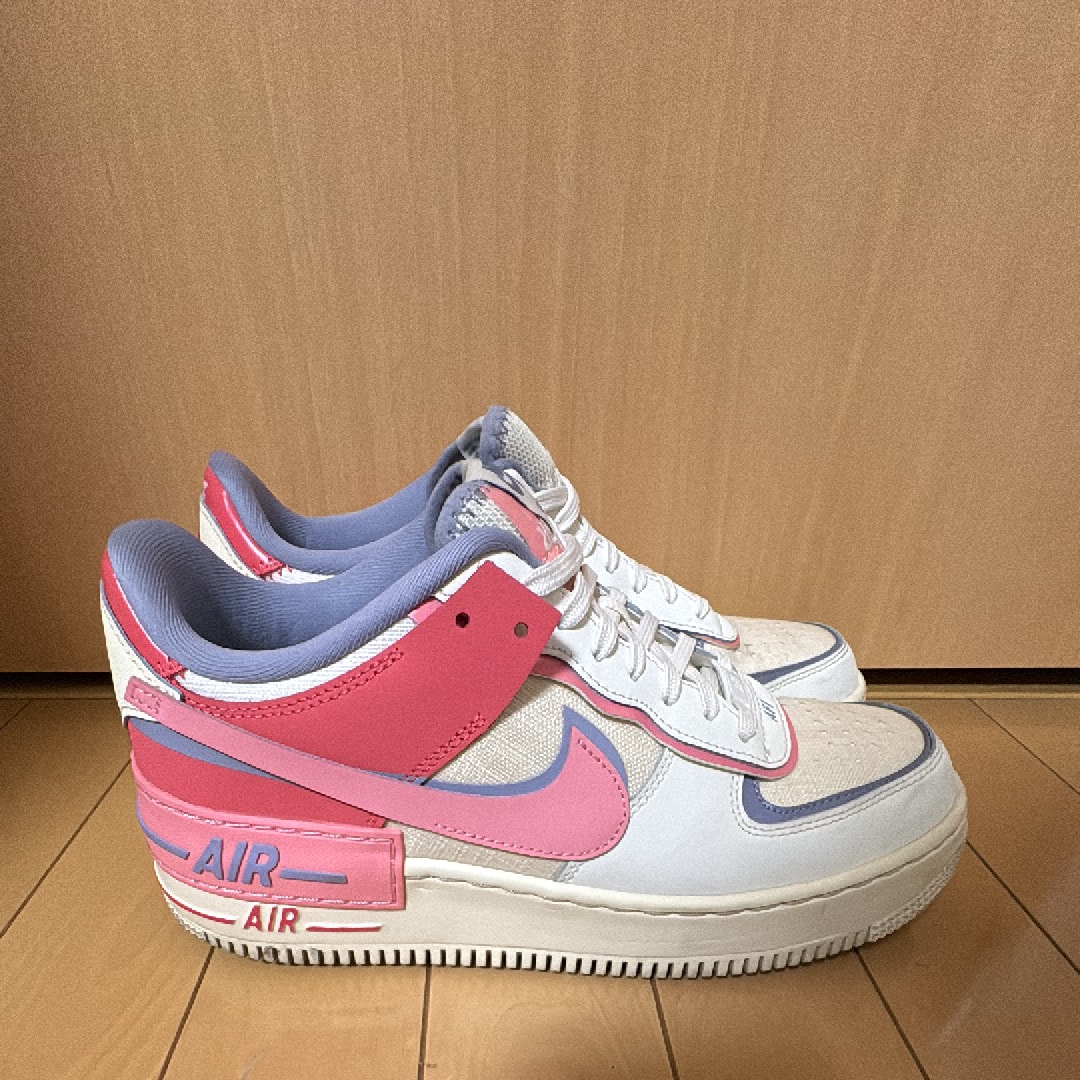 Nike Women's Air Force 1 Shadow "Sail/Sea Coral/Indigo Haze/Coral Chalk"
