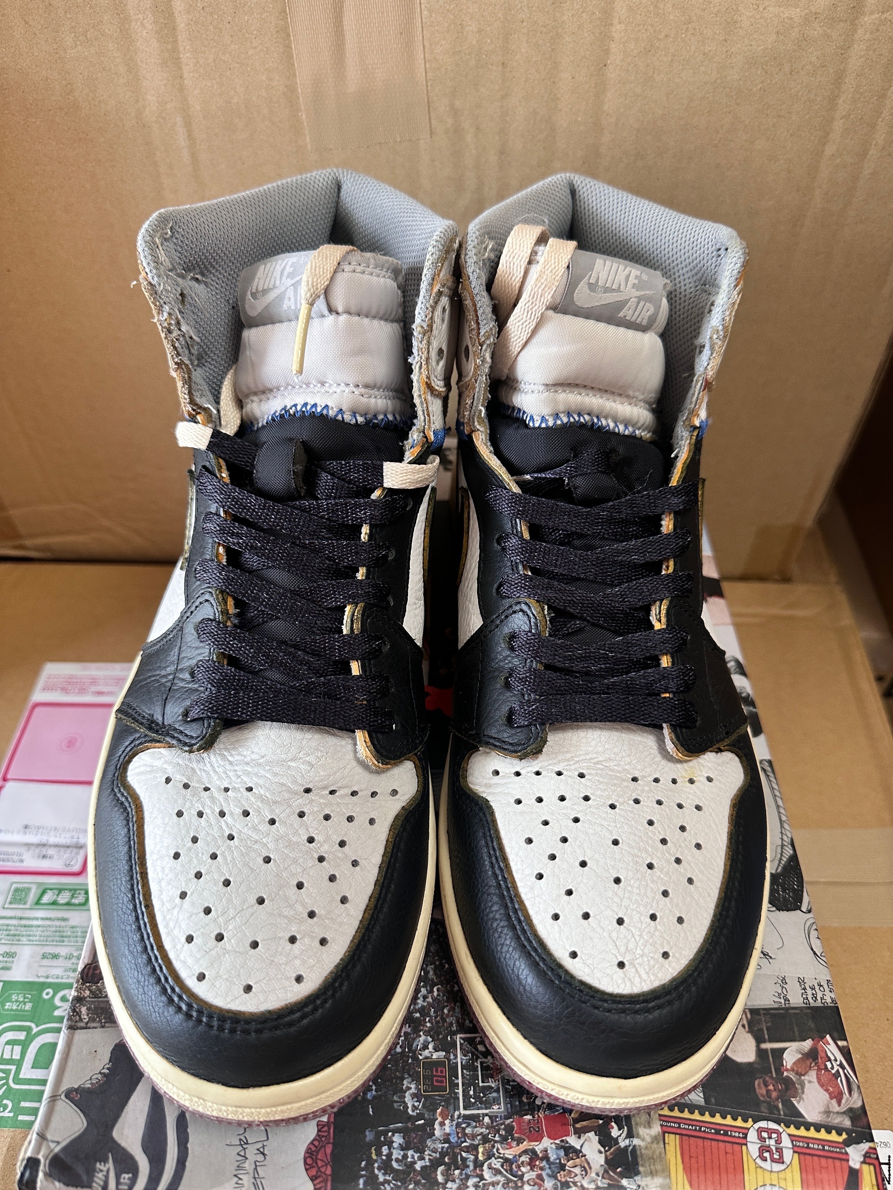 UNION × Nike Air Jordan 1 Retro High OG NRG "Varsity Red/Wolf Grey"
