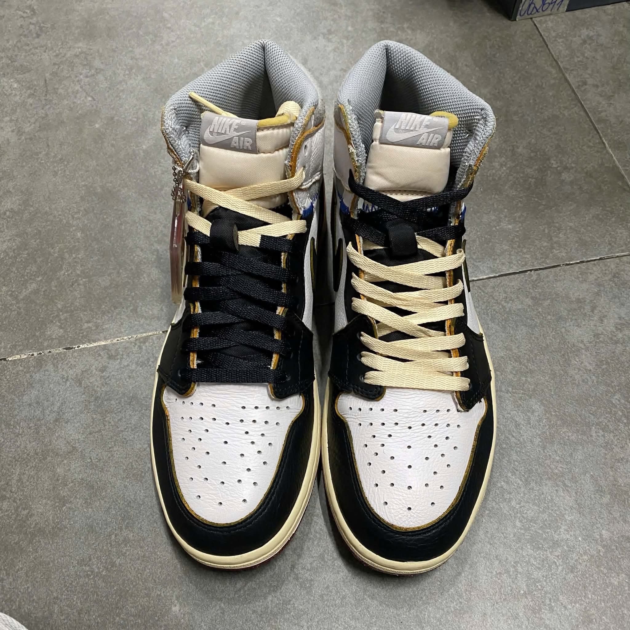UNION × Nike Air Jordan 1 Retro High OG NRG "Varsity Red/Wolf Grey"