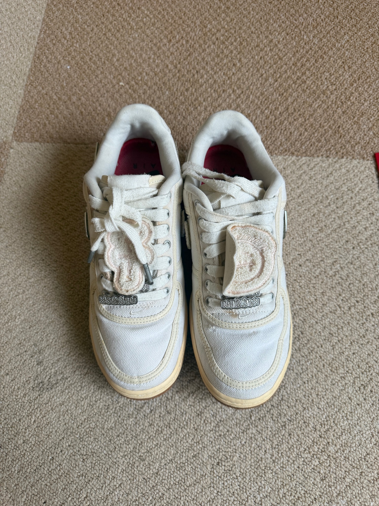 Travis Scott × Nike Air Force 1 Low "Sail"